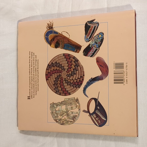 Native American Arts and Crafts 1995 Book Hardcover Color Illustrations 90s Vtg - Picture 2 of 13